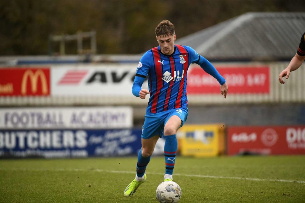 Sean McAllister on loan at Inverness Caledonia Thistle