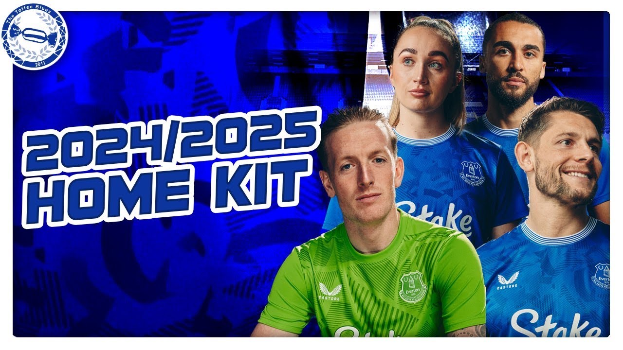 EVERTON 2024/2025 HOME KIT LAUNCH!