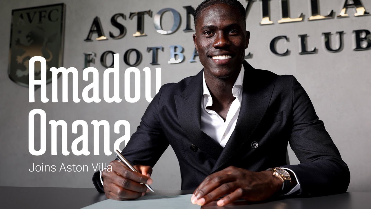 Aston Villa Sign Amadou Onana