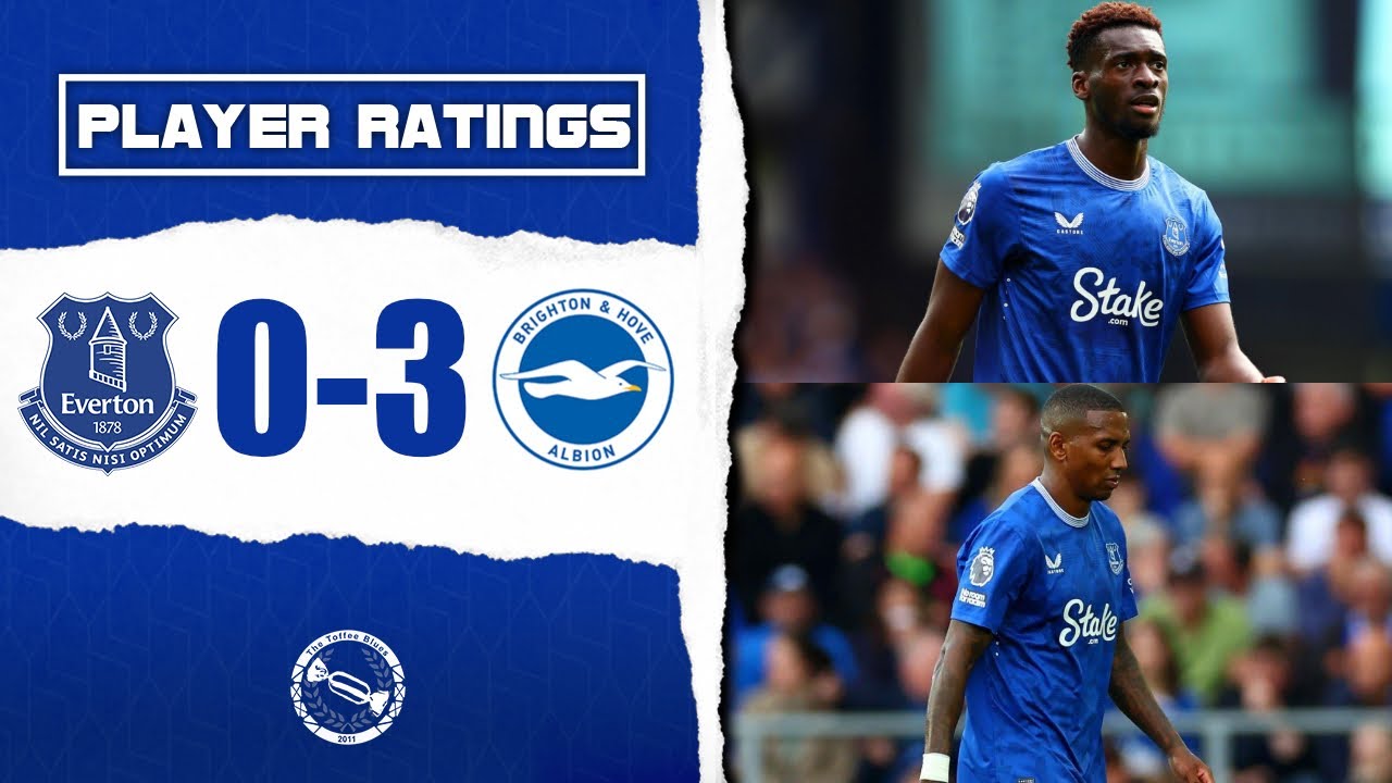 Young Shouldn’t Be Starting! Iroegbunam Was Fantastic! Everton 0-3 Brighton | Player Ratings