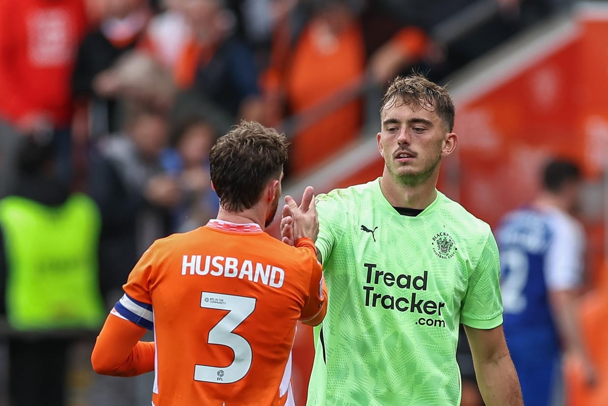 Everton Goalkeeper Harry Tyrer on loan at Blackpool