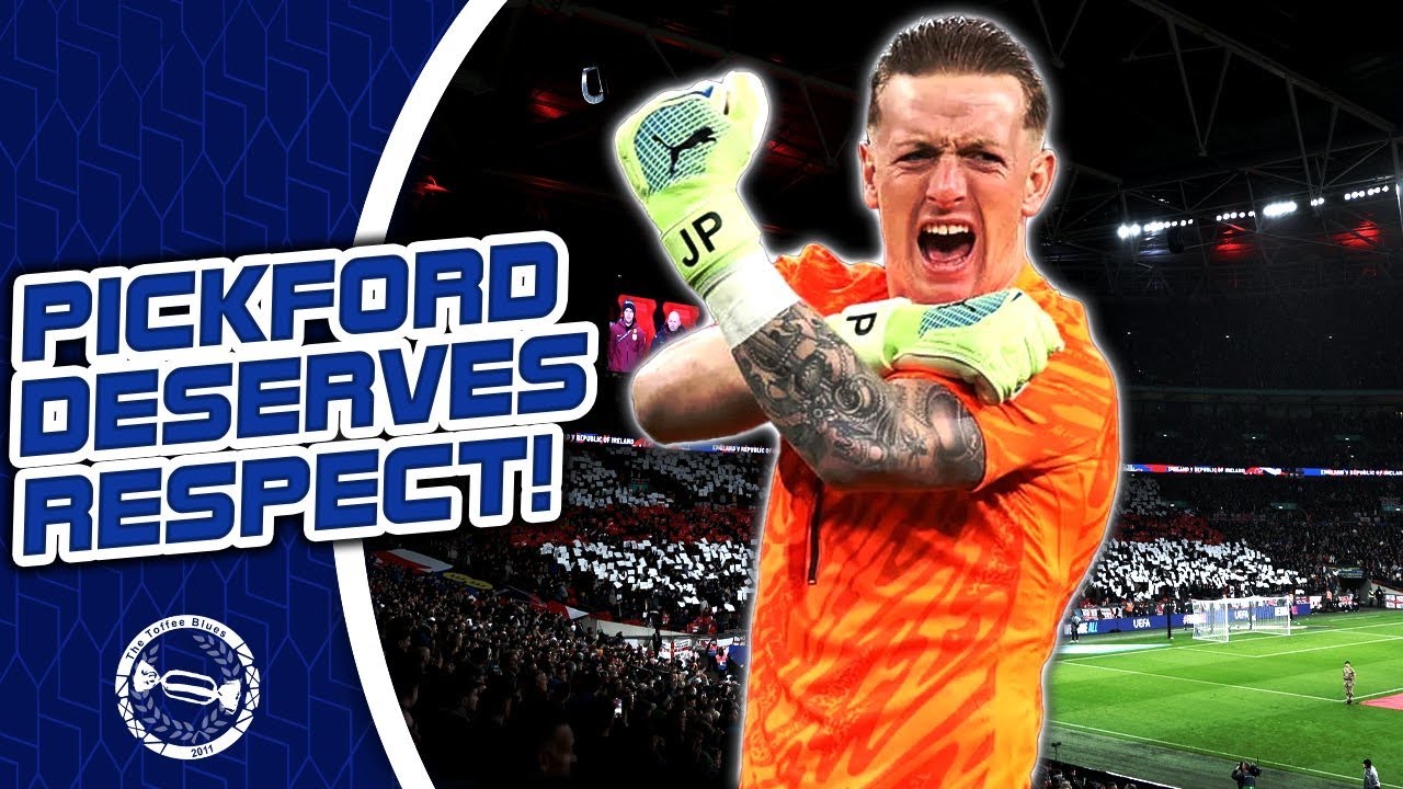 PICKFORD EQUALS GORDON BANKS RECORD! | JORDAN PICKFORD DESERVES RESPECT!