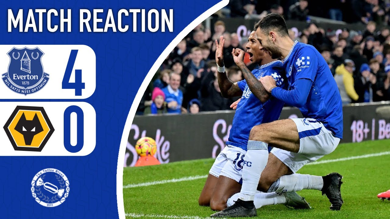 🤯ASHLEY YOUNG MASTERCLASS! | EVERTON 4-0 WOLVES | MATCH REACTION