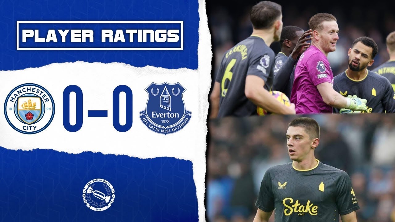 Time To Drop Mykolenko? Pickford The Hero! | Manchester City 0-0 Everton | Player Ratings