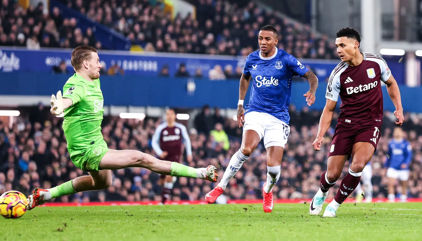 Everton 0-1 Aston Villa