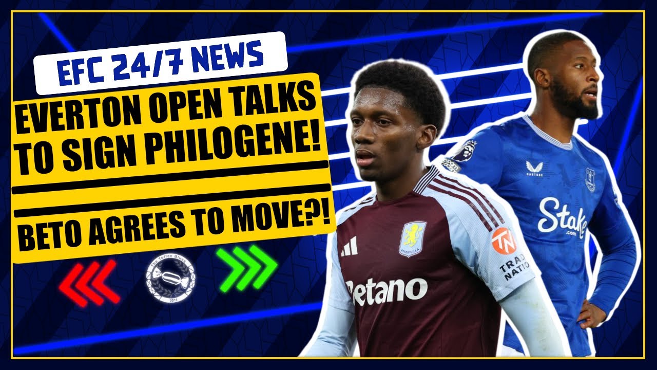 EVERTON IN TALKS TO SIGN JADEN PHILOGENE?! | EFC 24/7 News Report