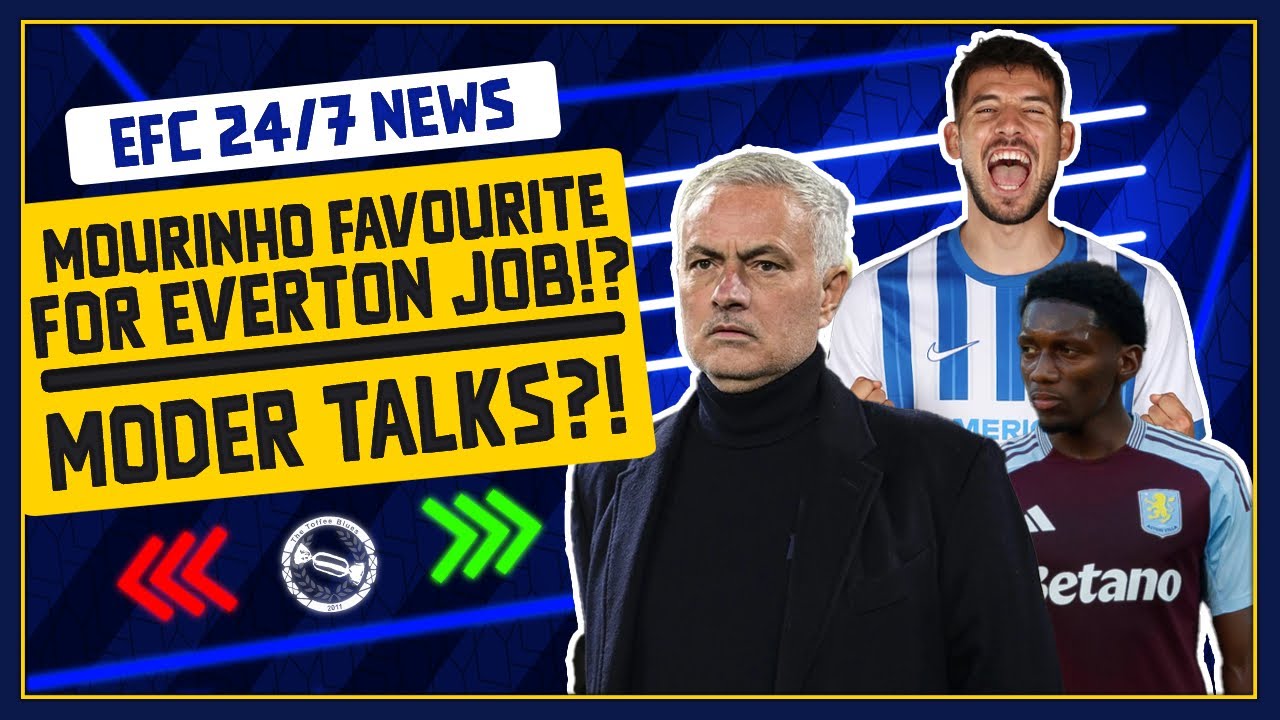 MOURINHO FAVOURITE FOR EVERTON JOB?! PHILOGENE UPDATE! | EFC 24/7 News Report